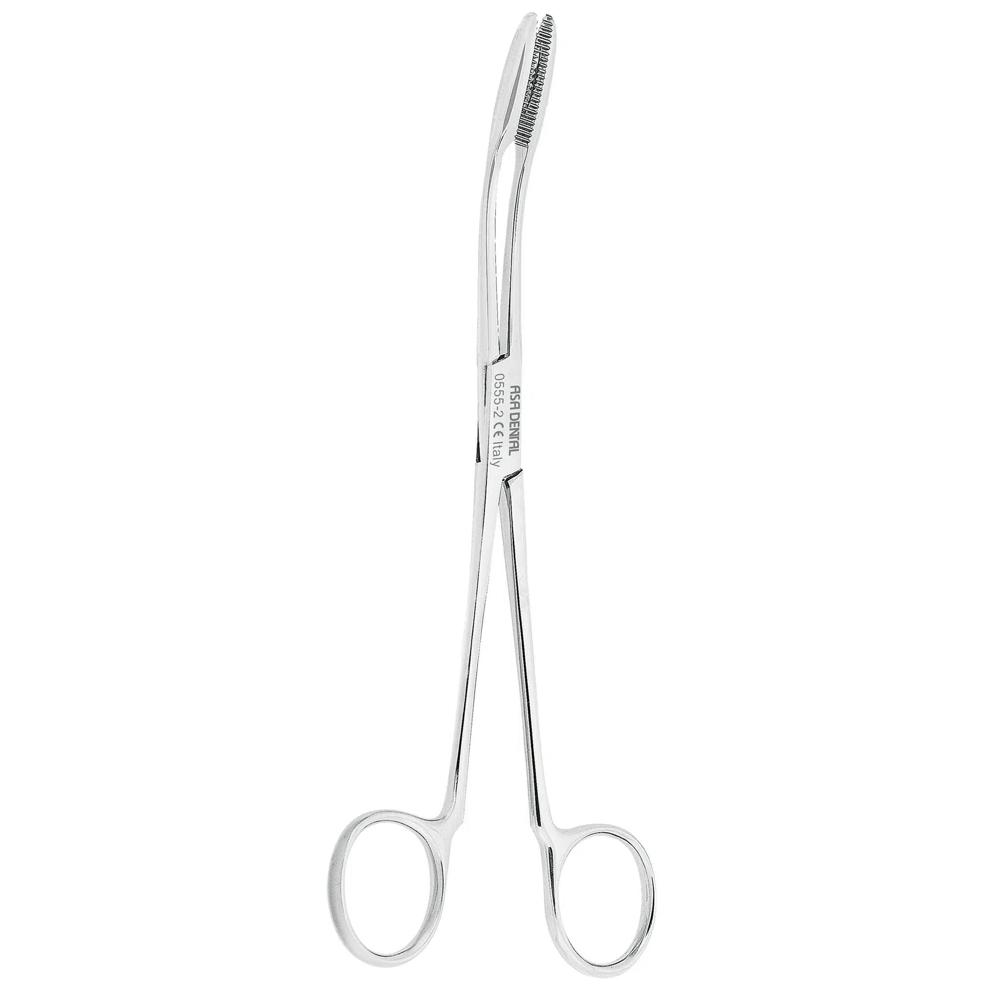 Asa Dental Verbandpincet Gross-Maier Gebogen (20 cm)-Instrumenten-Asa Dental S.p.A-Sordent