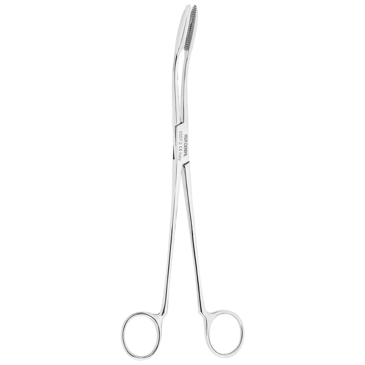 Asa Dental Verbandpincet Gross-Maier Gebogen (25 cm)-Instrumenten-Asa Dental S.p.A-Sordent