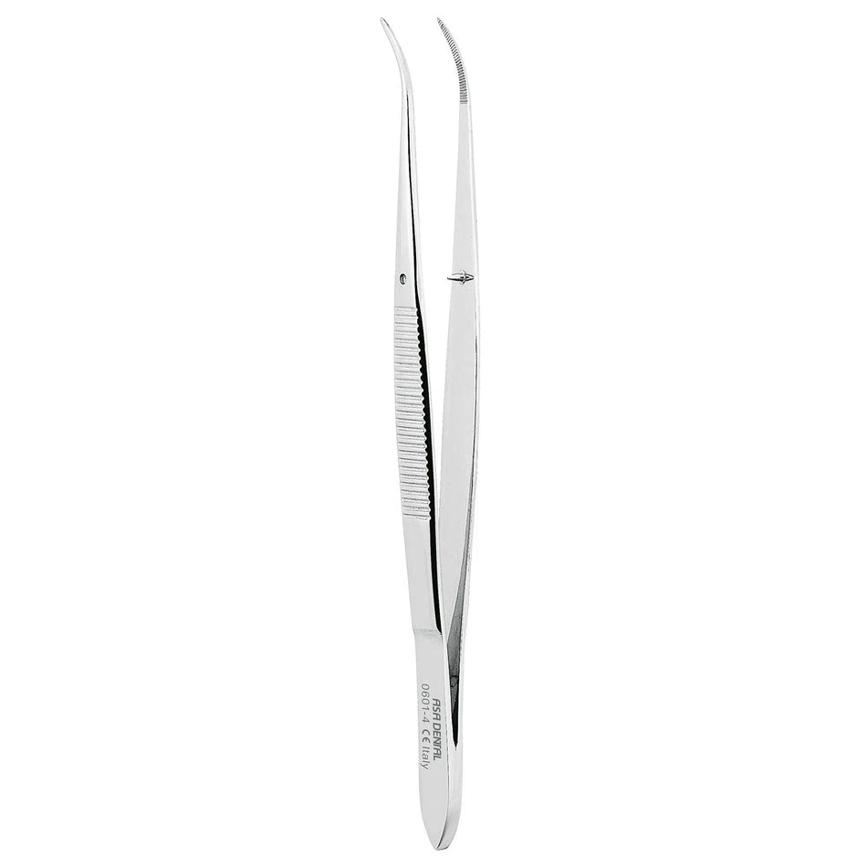 Asa Dental College Pincet / Plier #4 Perry Geribbeld (13 cm)-Instrumenten-Asa Dental S.p.A-Sordent