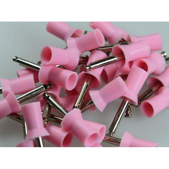 Kerr Prophy Cups Soft Latch Ribbed Pink (30 st.)-Kerr-Sordent