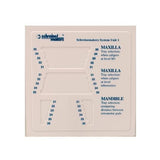 Clan Schreinemakers® Maat Sjabloon Onbetand-Clan-Sordent