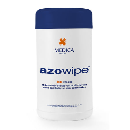 Medica Azo Wipes in Dispenser 13x18.5 cm (100 st.)-Medica-Sordent