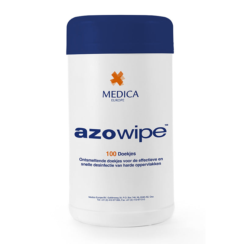 Medica Azo Wipes in Dispenser 13x18.5 cm (100 st.)-Medica-Sordent