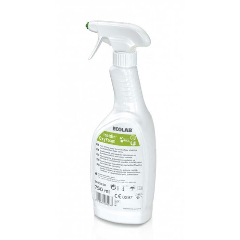 Ecolab Incidin Oxyfoam NG Reinigings- en Desinfectiemiddel (750 mL)-Ecolab-Sordent
