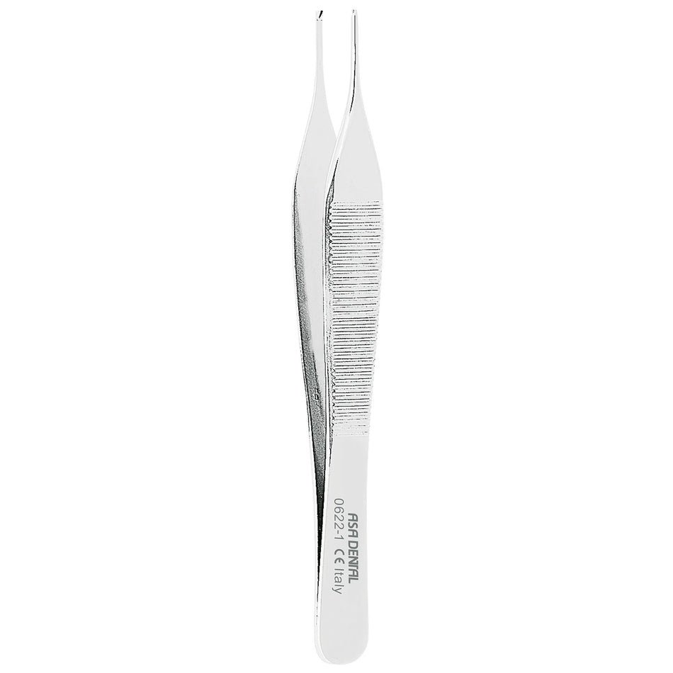 Asa Dental Weefselpincet / Tissue plier #1 Micro-adson (1x2) (12 cm)-Instrumenten-Asa Dental S.p.A-Sordent