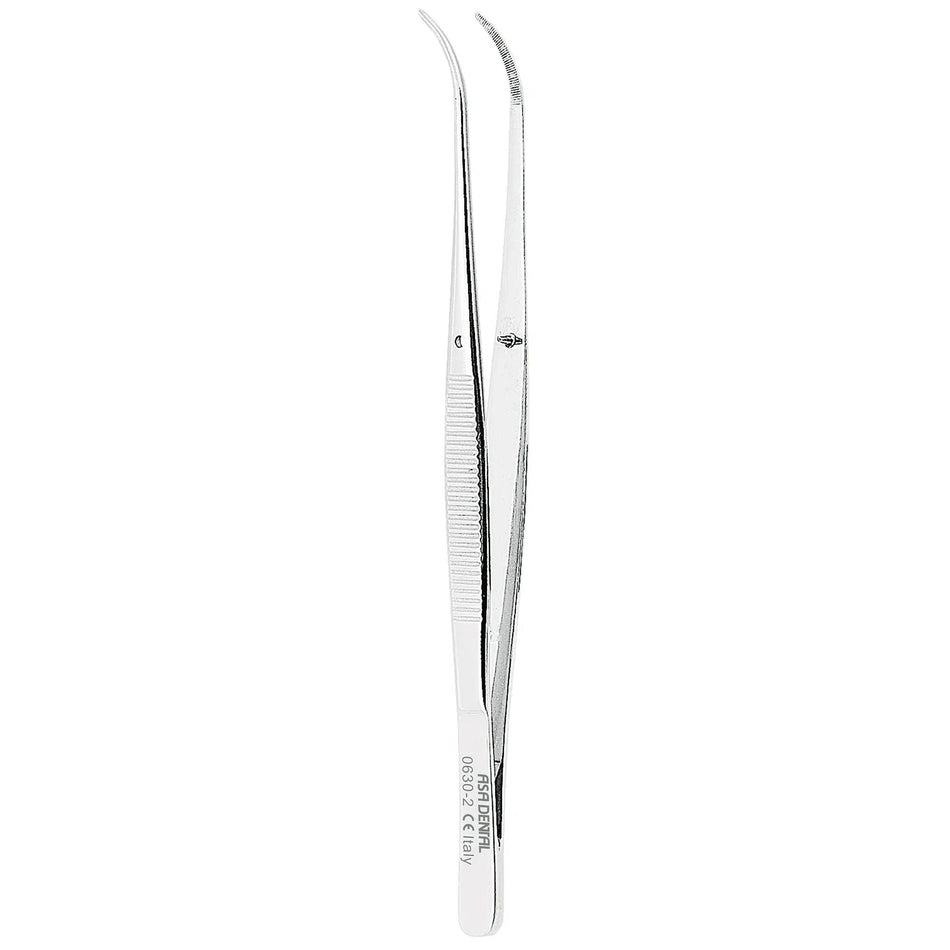 Asa Dental Weefselpincet / Tissue plier #2 Semken-Taylor Gebogen-Instrumenten-Asa Dental S.p.A-Sordent