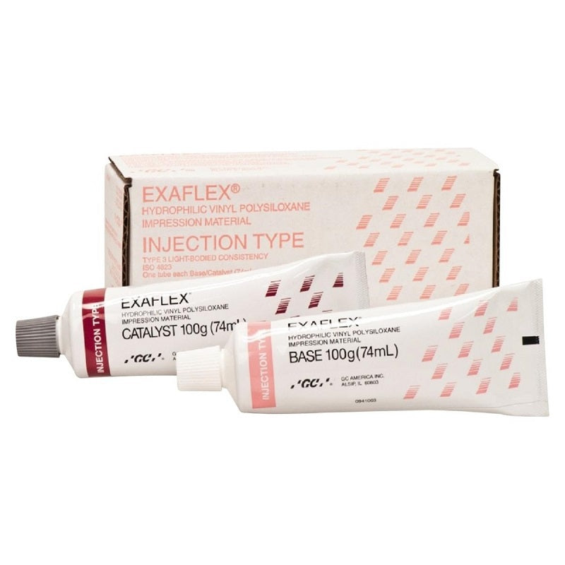 GC Exaflex Injection 1-1 Pak B/C (2 x 74 mL)-GC-Sordent