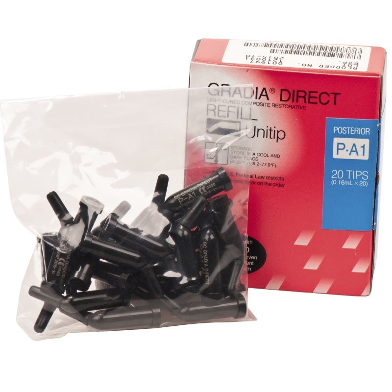 GC Gradia Direct Posterior Unitip - Diverse Kleuren A (20 x 0.16 mL ...