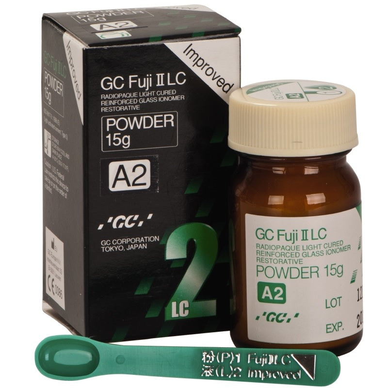 GC Fuji II LC Improved Poeder - Diverse Kleuren A (15 g)-GC-A2-Sordent