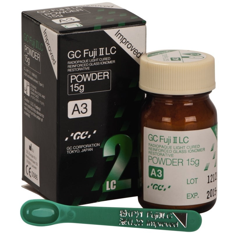 GC Fuji II LC Improved Poeder - Diverse Kleuren A (15 g)-GC-A3-Sordent