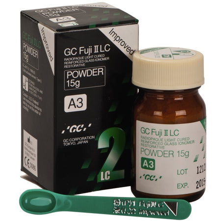 GC Fuji II LC Improved Poeder - Diverse Kleuren A (15 g)-GC-A3-Sordent