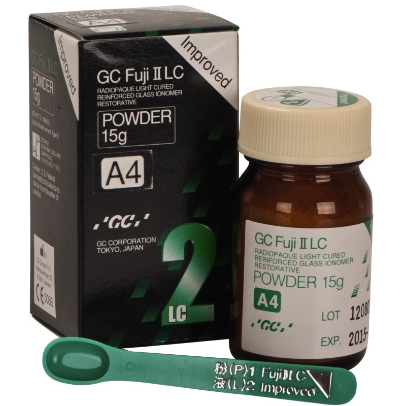GC Fuji II LC Improved Poeder - Diverse Kleuren A (15 g)-GC-A4-Sordent