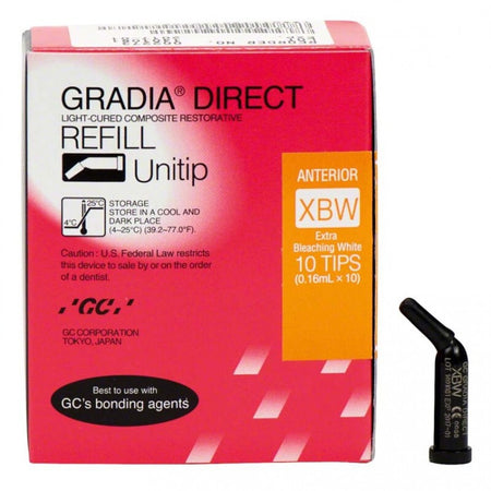 GC Gradia Direct Anterior Unitip - Diverse Kleuren (10 x 0.16 mL)-GC-XBW-Sordent