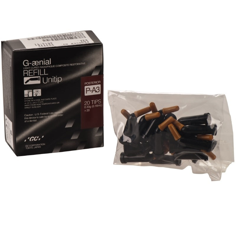 GC G-Aenial Posterior Unitip Composiet - Div. Kleuren (20 x 0.28 g)-GC-A3-Sordent