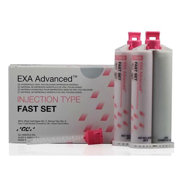 GC Exa Advanced Injection - Fast Set (2 x 48 mL + tips)-GC-Sordent