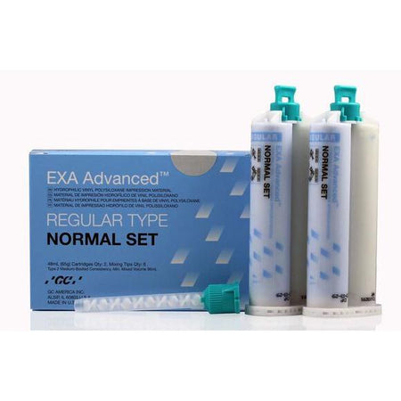 GC Exa Advanced Regular - Normal Set (2 x 48 mL + tips)-GC-Sordent