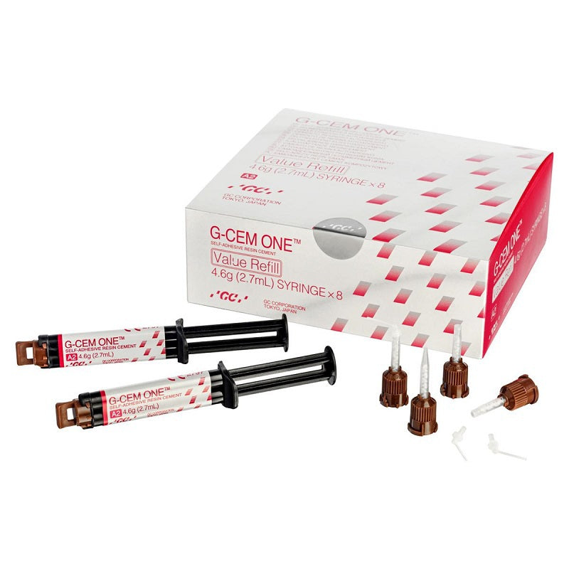 GC G-CEM ONE™ - Value Refill A2 (8 x 4.6 g + Tips)-GC-Sordent