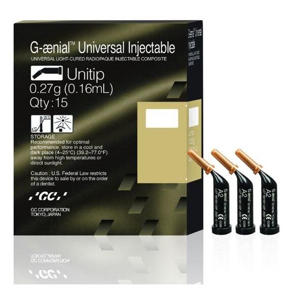 GC G-Aenial Univ. Injecteerbaar Unitip - Div. Kleuren (15 x 0.27 g)-GC-A3.5-Sordent