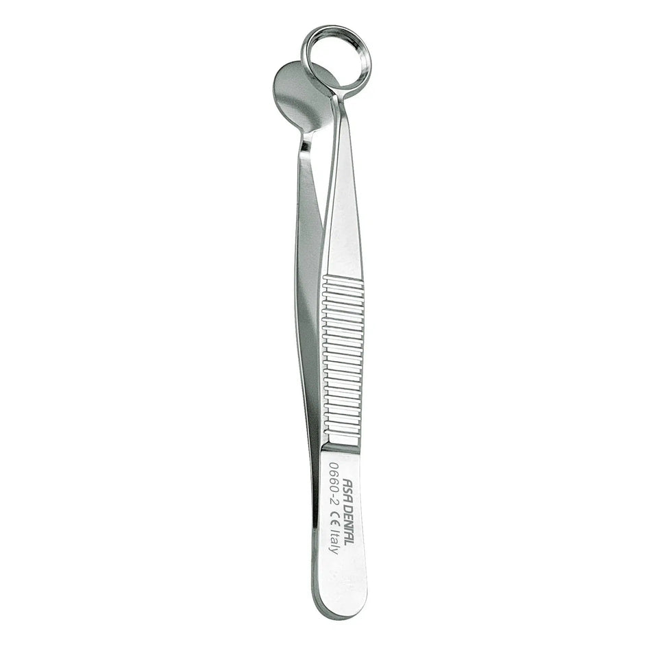 Asa Dental Membraan pincet met delicate ringpunten (9 cm)-Instrumenten-Asa Dental S.p.A-Sordent