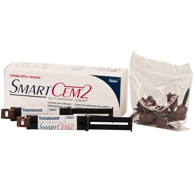 Dentsply SmartCem®2 Resin Cement Syringe Refill (2 x 5.0 g + Tips)-Dentsply Sirona-Sordent