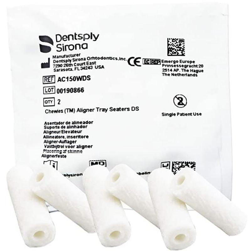 Dentsply Chewies™ Aligner Groen (Mint) & Wit (Plain) (2 st.)-Dentsply Sirona-Wit (Plain)-Sordent