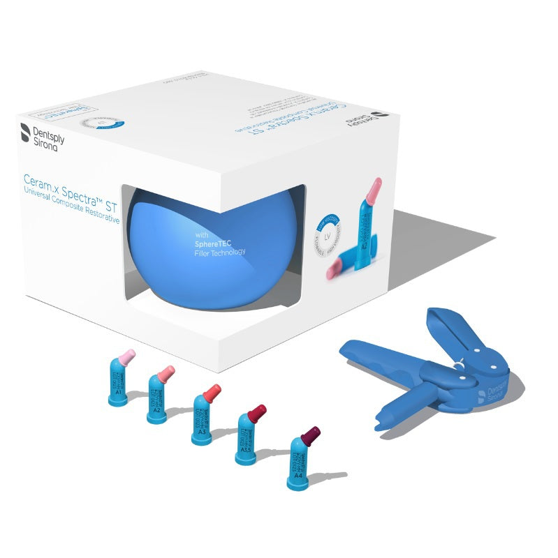 Dentsply Ceram.x Spectra™ ST LC Compules - Introkit (24 x 0.25 g + Toeb.)-Dentsply Sirona-Sordent