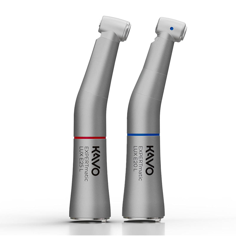 KaVo EXPERTmatic™ Hoekstuk LUX E25 L 1:5 Rood + E20 L 1:1 Blauw Duo-Pack (2 st.)-Kavo-Sordent