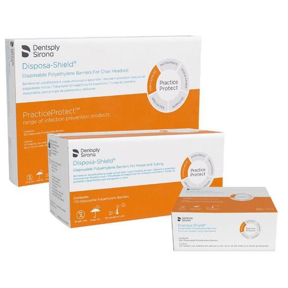 Dentsply Disposa-Shield™ Sleeves Nr.2 - 5.5x45 cm - Meerfunctie Spuit (250 st.)-Dentsply Sirona-Sordent