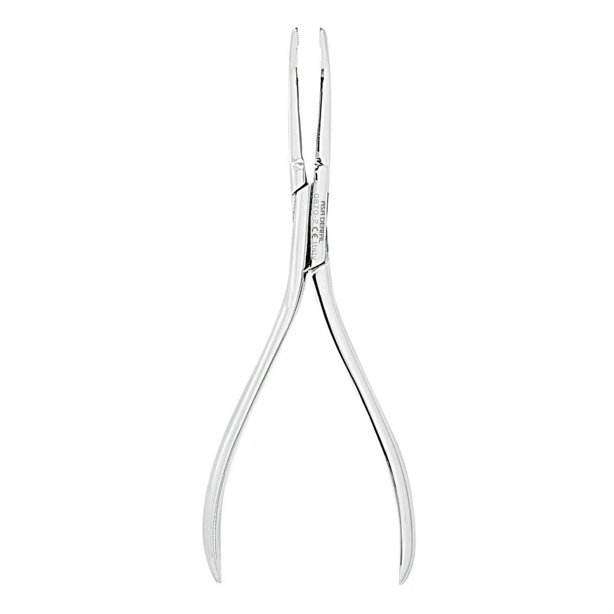 Asa Dental Tang (verwijderen van gebroken vijlen) Gebogen (13 cm)-Instrumenten-Asa Dental S.p.A-Sordent