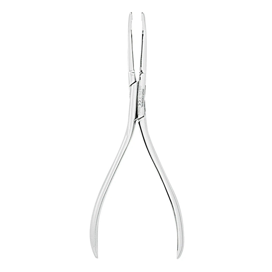 Asa Dental Tang (verwijderen van gebroken vijlen) Gebogen (13 cm)-Instrumenten-Asa Dental S.p.A-Sordent