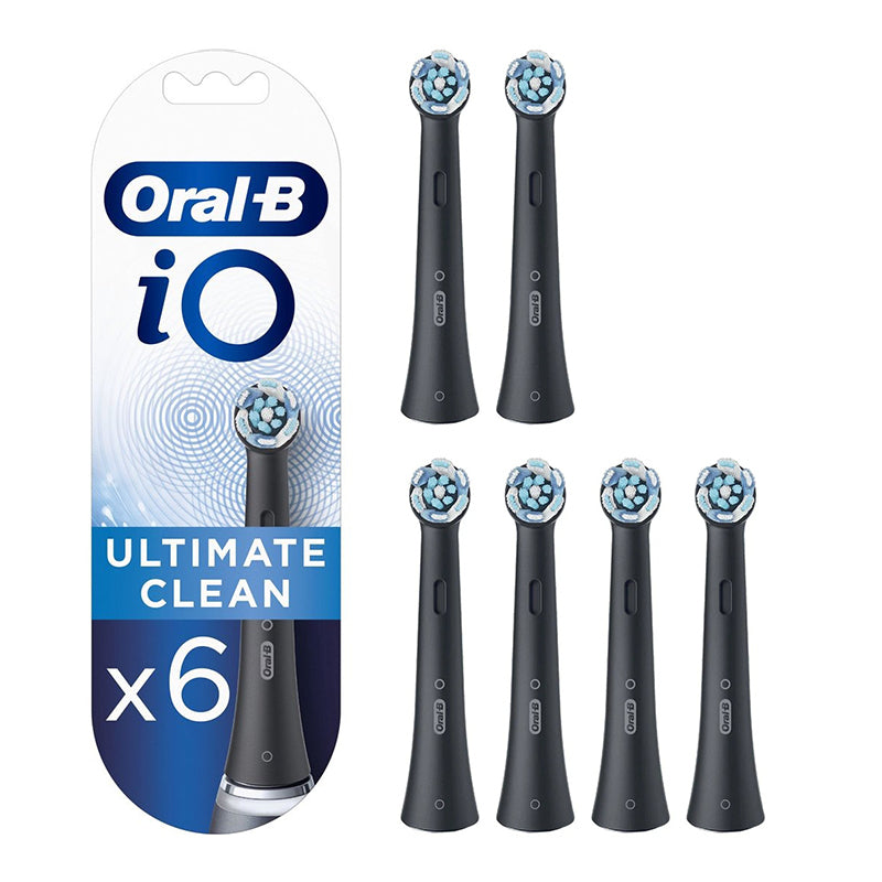 Oral-B iO™ Ultimate Clean Black Opzetborstels (4/6/8 st.)-Oral-B-6 st.-Sordent