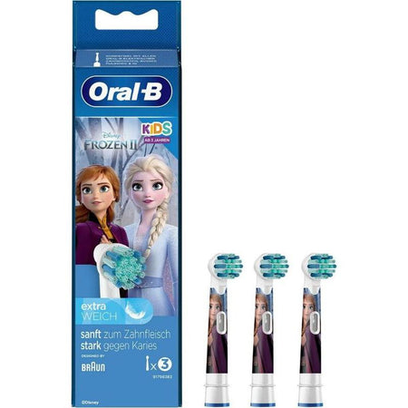 Oral-B Kids Frozen Opzetborstels X-Soft EB10S (3/4/8 st.)-Oral-B-3 st.-Sordent