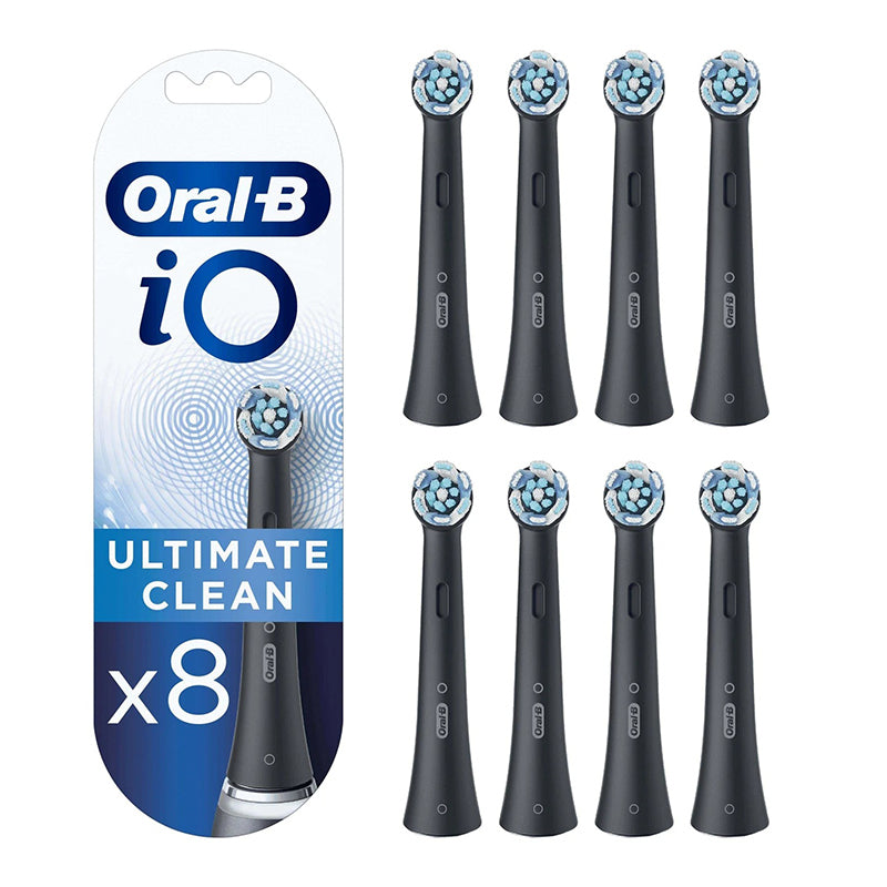 Oral-B iO™ Ultimate Clean Black Opzetborstels (4/6/8 st.)-Oral-B-8 st.-Sordent