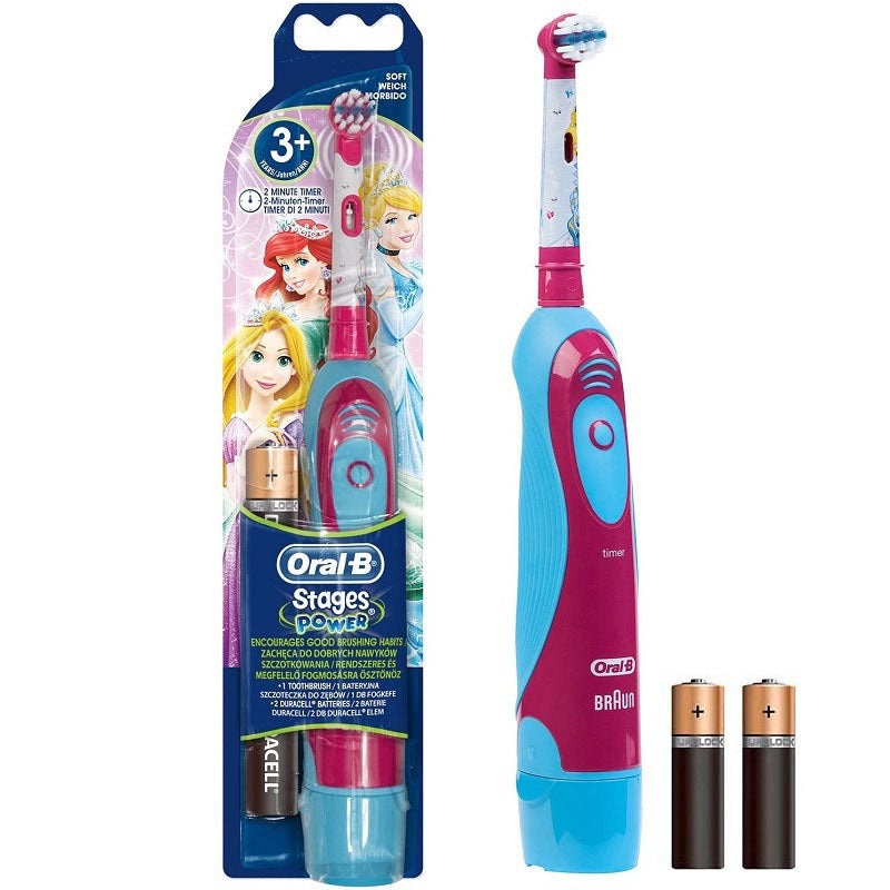 Oral-B Kids Princess Pro Battery Staged Tandenborstel-Oral-B-Sordent