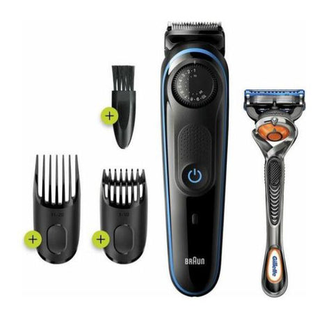 Braun BT3240 Baardtrimmer / Trimmer / Haartrimmer Zwart-Blauw-Braun-Sordent