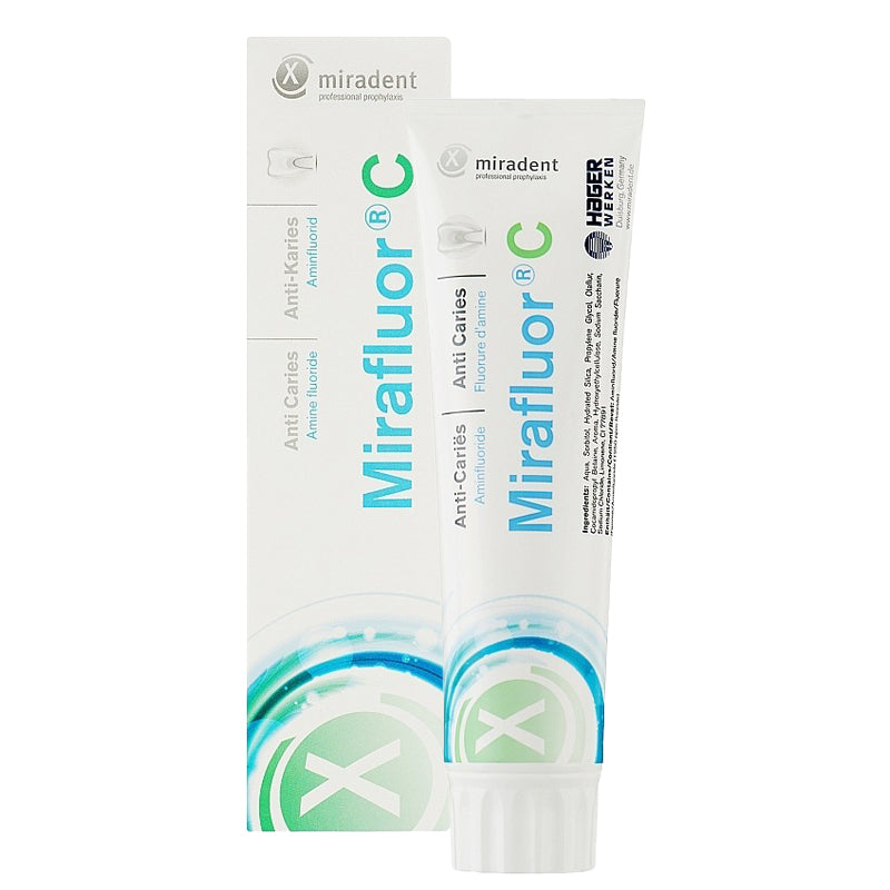 Miradent Mirafluor® Fluoride Tandpasta (100 mL)-Miradent-Sordent