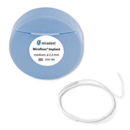 Miradent Mirafloss® Implant Middel Turquoise (20 st.)-Miradent-Sordent