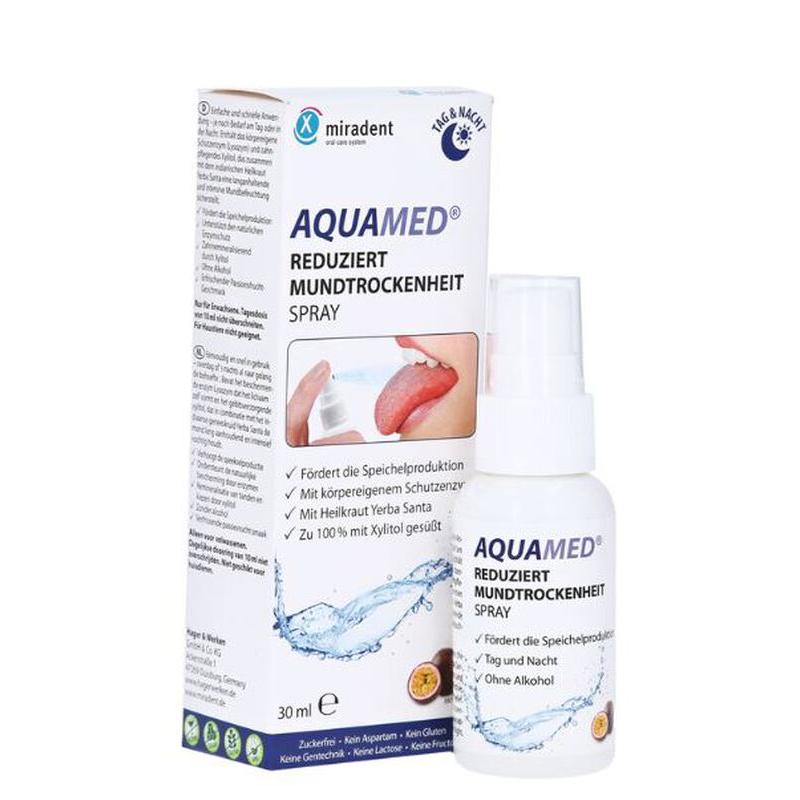 Miradent Aquamed® Mondspray Passievrucht (30 mL)-Miradent-Sordent