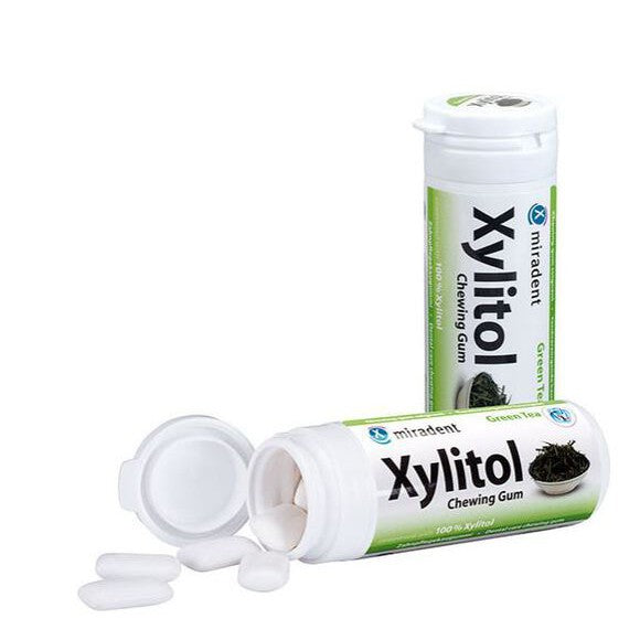 Xylitol Chewing Gum / Kauwgom - Diverse Smaken - (30 st./Display)-Hager & Werken-Groene Thee-Sordent