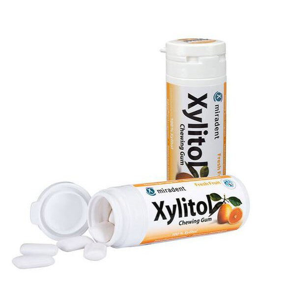 Xylitol Chewing Gum / Kauwgom - Diverse Smaken - (30 st./Display)-Hager & Werken-Vers Fruit-Sordent