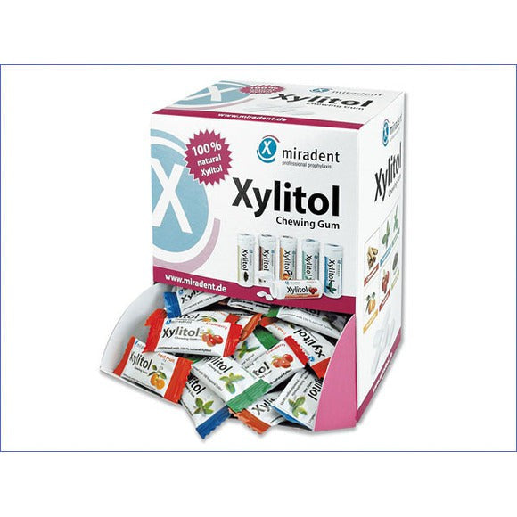 Xylitol Chewing Gum / Kauwgom - Diverse Smaken - (30 st./Display)-Hager & Werken-Dispenser Box-Sordent