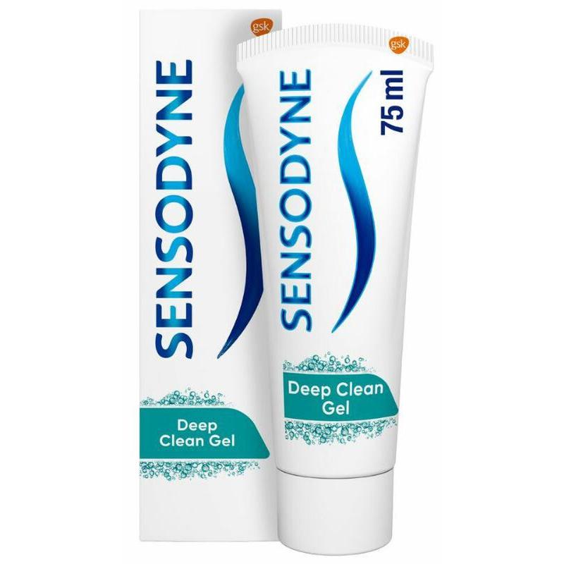Sensodyne Tandpasta - Deep Clean Gel (75 mL)-Sensodyne-Sordent