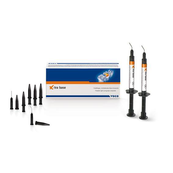 VOCO x-tra base® Caps 16 × 0,25g Vloeibaar Basiscomposiet (A2)-VOCO-Sordent