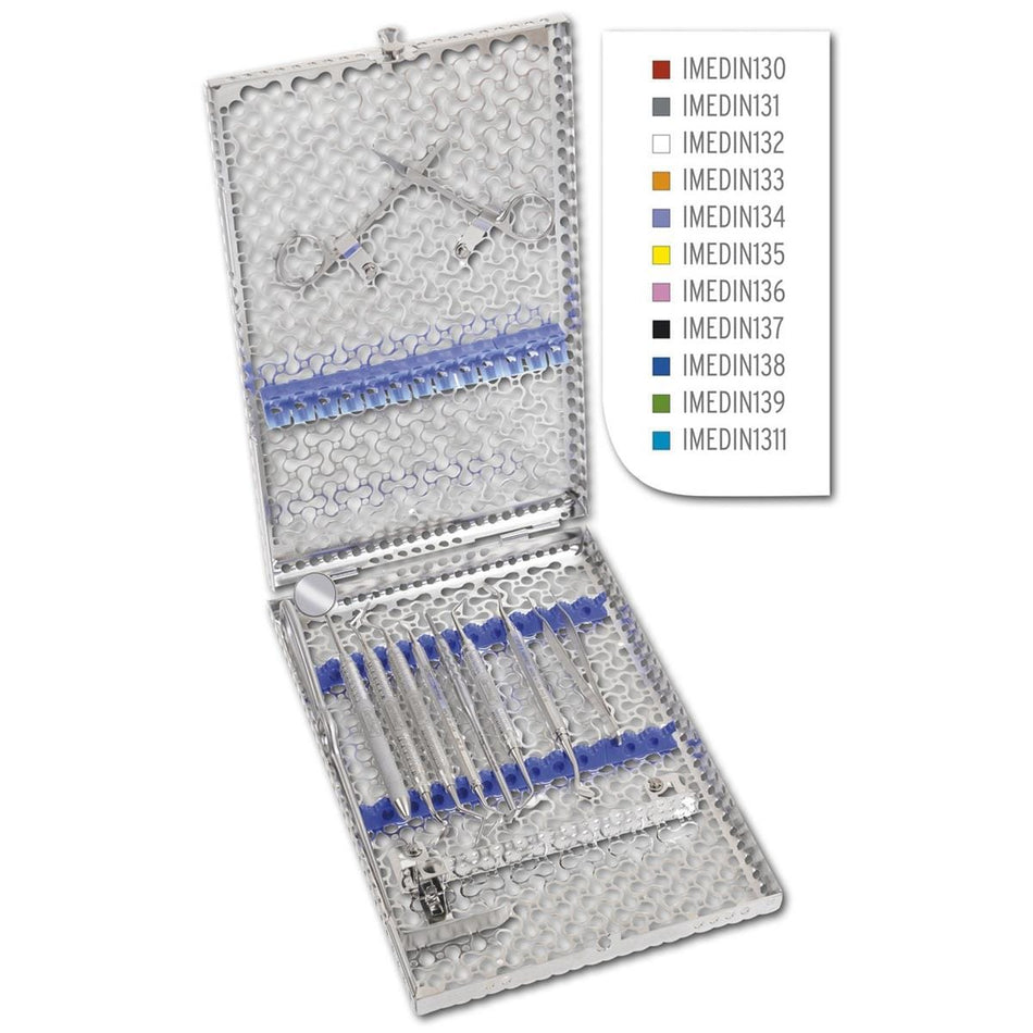 Hu-Friedy IMS Infinity Cassette DIN - 13 Instrumenten (Div. Kleuren)-Hu-Friedy-Sordent