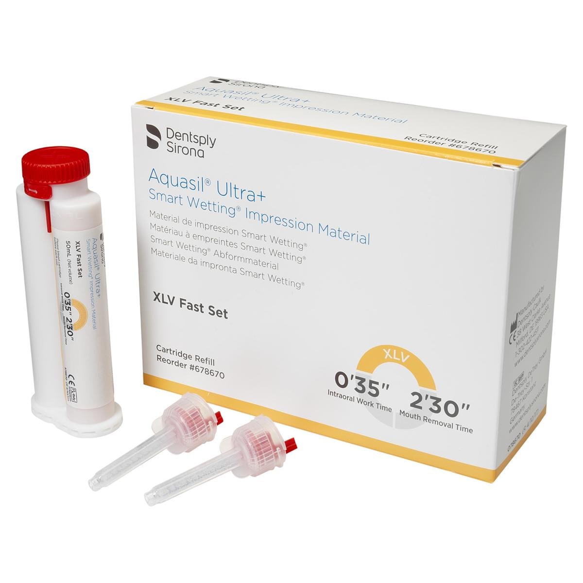 Dentsply Aquasil Ultra+ Xlv 50ml Fast Set - Smart Wetting-Dentsply Sirona-Sordent