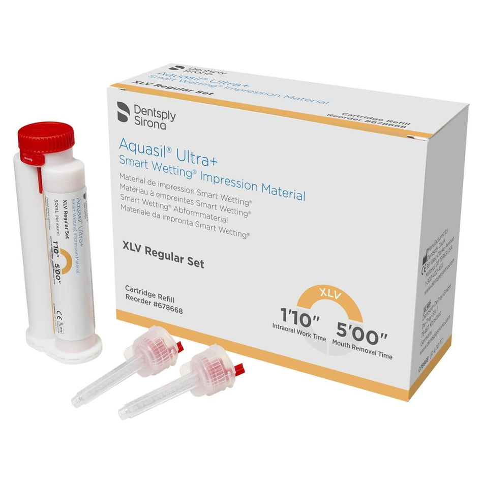 Dentsply Aquasil Ultra+ Xlv 50ml Regular Set - Smart Wetting-Dentsply Sirona-Sordent