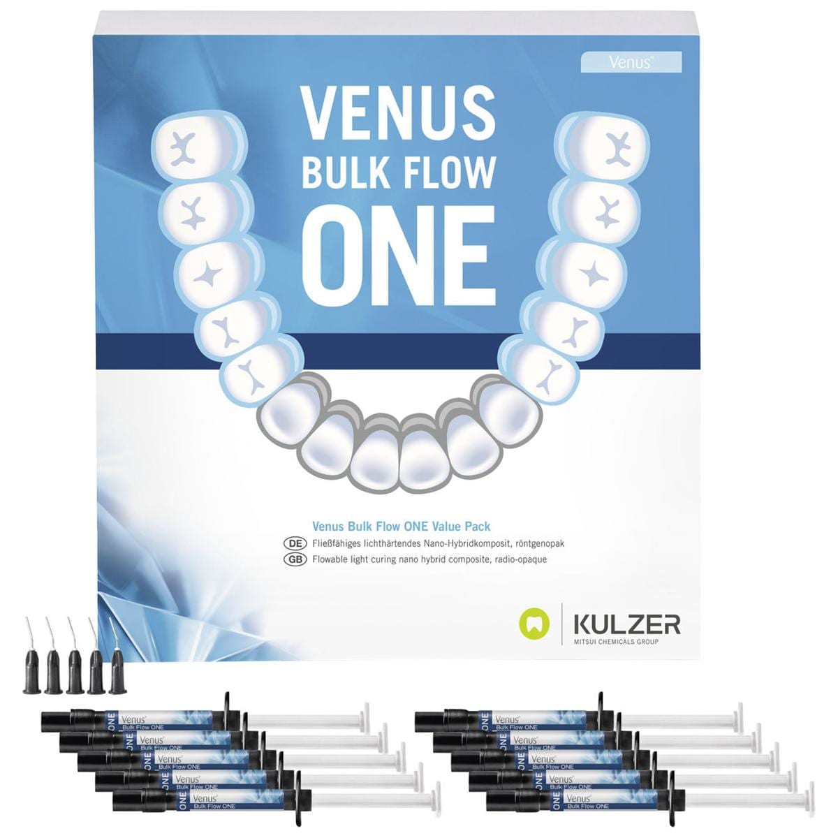 Kulzer Venus Bulk Flow One Value-Kit Spuitjes - Bulkfill Composiet-Kulzer-Sordent