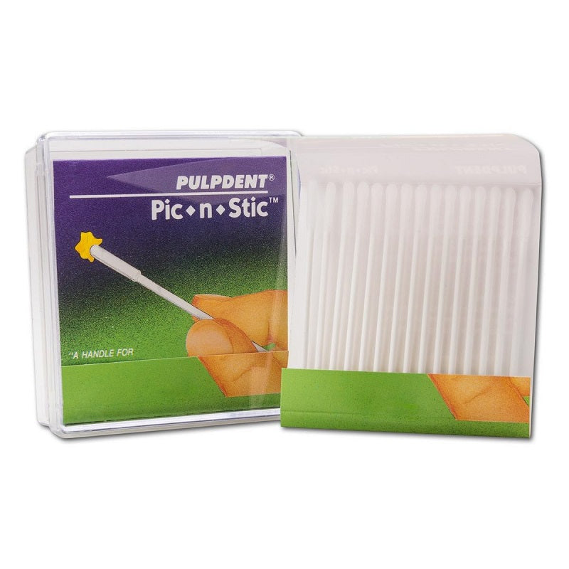 Pulpdent Pic-N-Stick™ Handvat voor kleine objecten (60 st.)-Pulpdent-Sordent