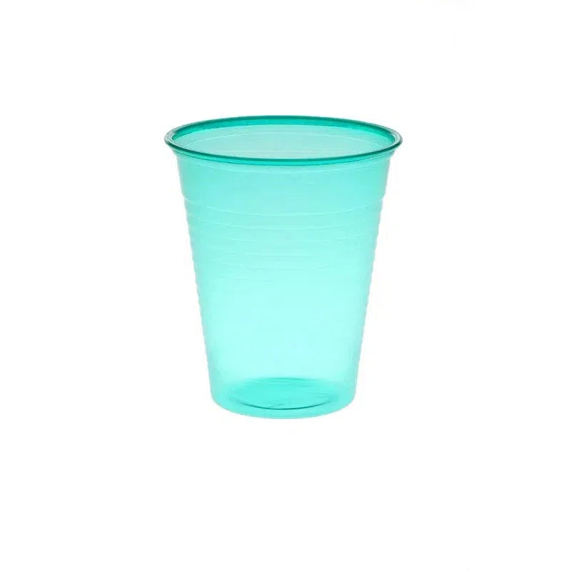 Plastic Drinkbekers 180 mL - Diverse Kleuren-Drinkbekers-AMPri-Donkergroen-100 st.-Sordent