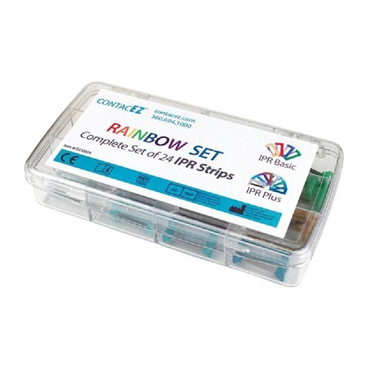 ContacEZ IPR Rainbow Set (0.07-0.50mm) – Interproximale Strips-ContacEZ-Sordent